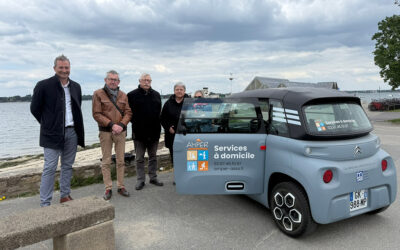 Ça roule pour AMPER sur l’île d’Arz !