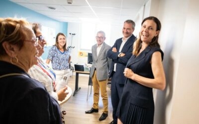 Une visite de la Ministre à AMPER Grand-Champ