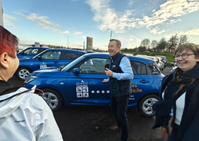 Remise des clés des véhicules